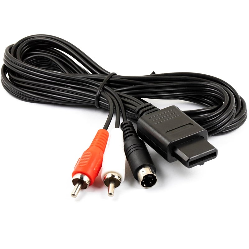 jujinglobal 6FT S Video Cable AV Cord for SNES N64 NGC SFC Console - Image 3
